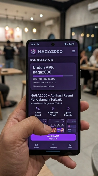 Tampilan halaman APK naga2000
