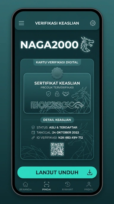 Tampilan kanal resmi naga2000